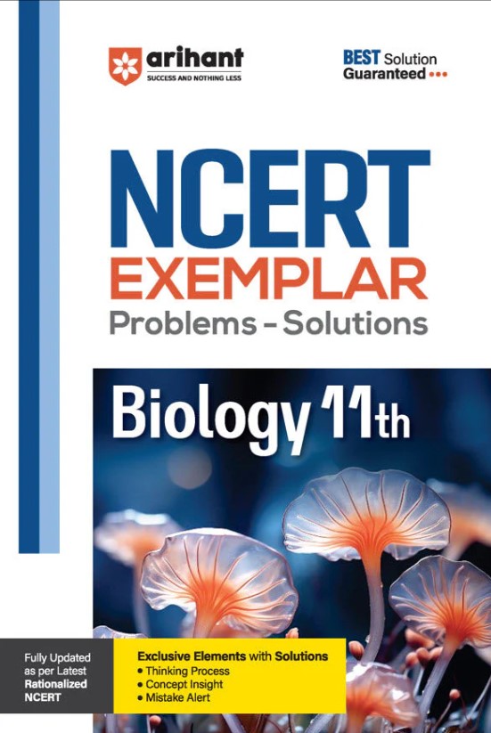 Arihant NCERT Exemplar Biology 11th Latest Rationalized Edition